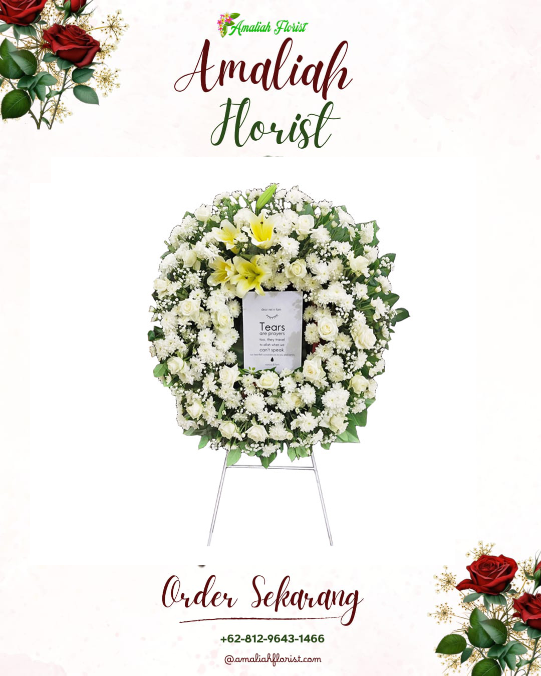 Krans Bunga Duka Padangsidimpuan Utara